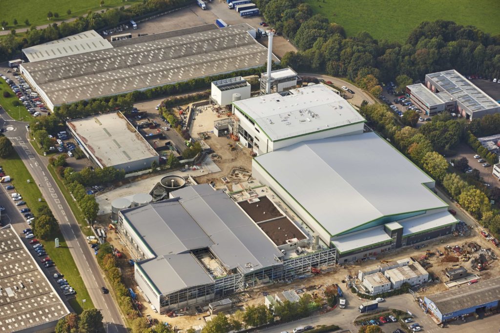 Amey’s Milton Keynes waste plant continues to take shape