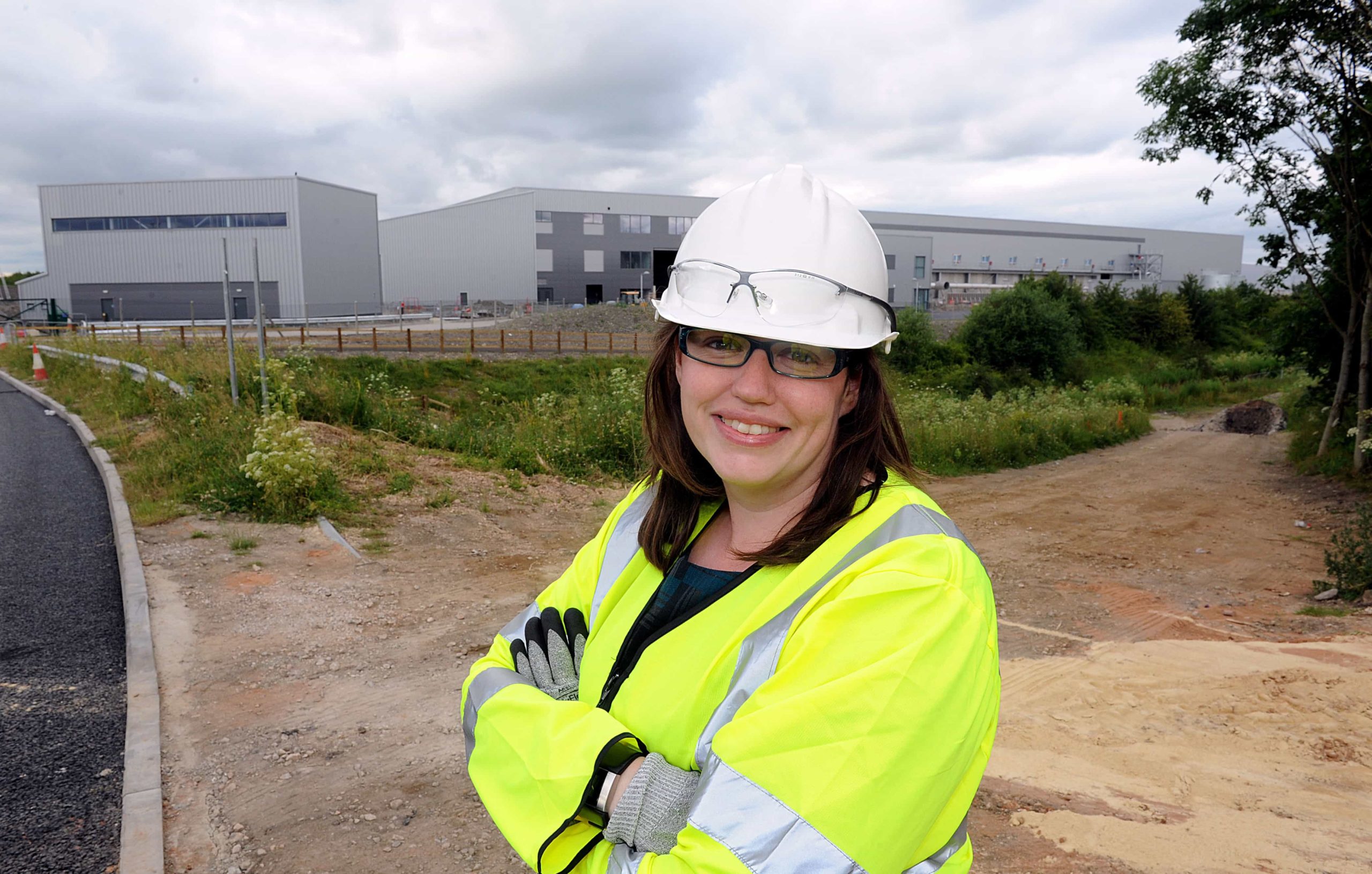 Abi Cox, the newly appointed community education liaison officer for the BDR waste facility at Manvers in South Yorkshire