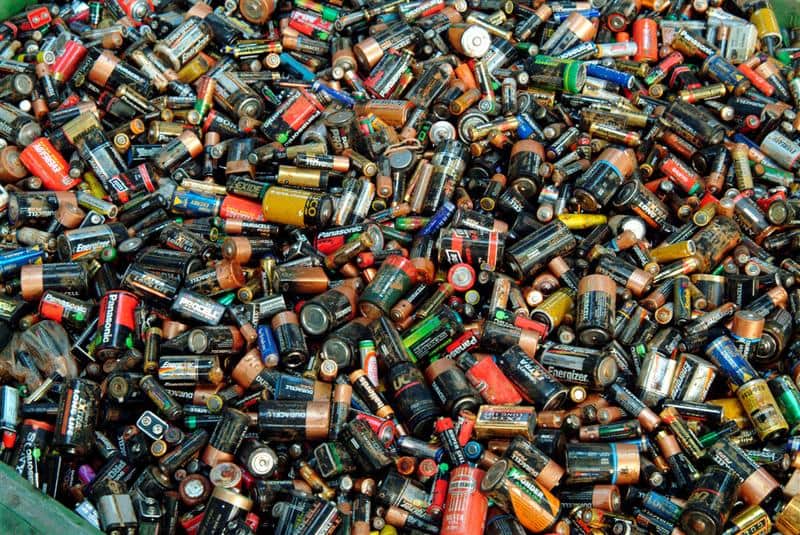 Sorting of other battery types - such as those from households - will need to increase if battery recycling targets are to be met