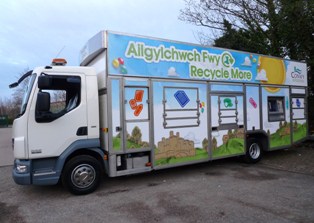 Conwy operates kerbside recycling collections, which will not be affected in the switch