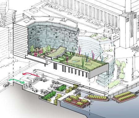 Artist's impression of the Cringle Dock redevelopment