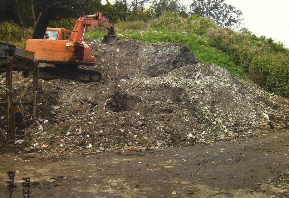 The Farrar Mill Lane in site in Siddal, Halifax (photo: Environment Agency)