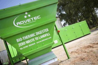 An Advetec thermal waste digester