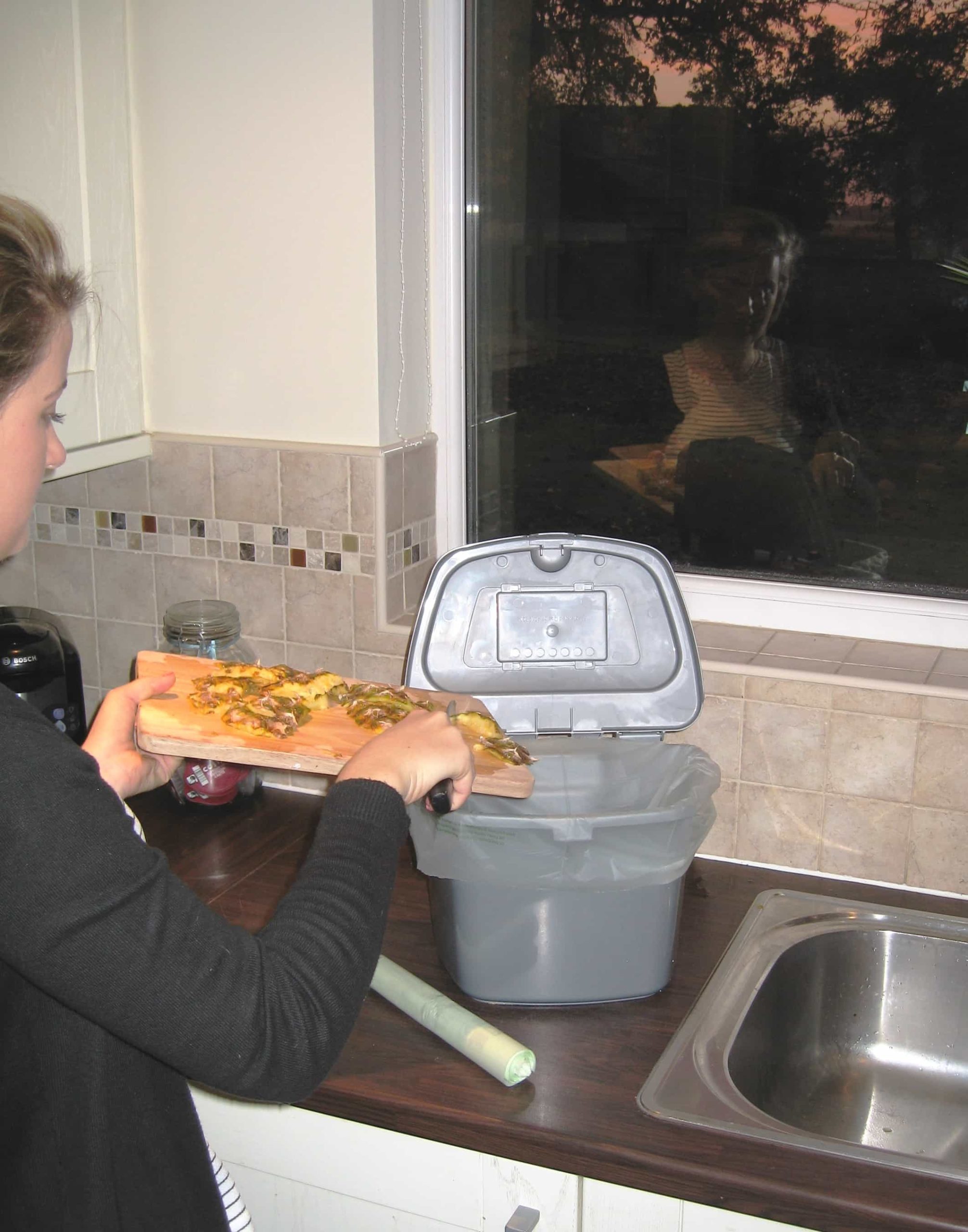 The bags and seven-litre kitchen caddies have been distributed to householders across the borough