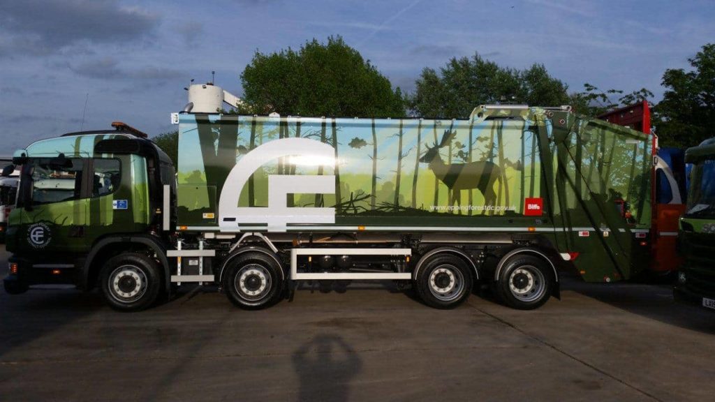 Biffa's collection vehicles in Epping Forest now feature CCTV recording equipment