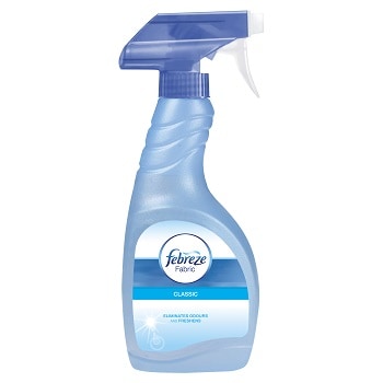 Febreze features a trigger top which is currently not accepted for recycling at the kerbside in the trial area