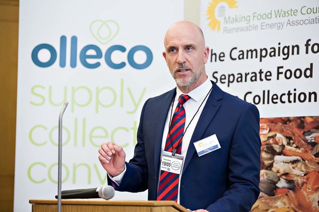 Fergus Healey, food waste and anaerobic digestion director at Olleco has backed the REA report
