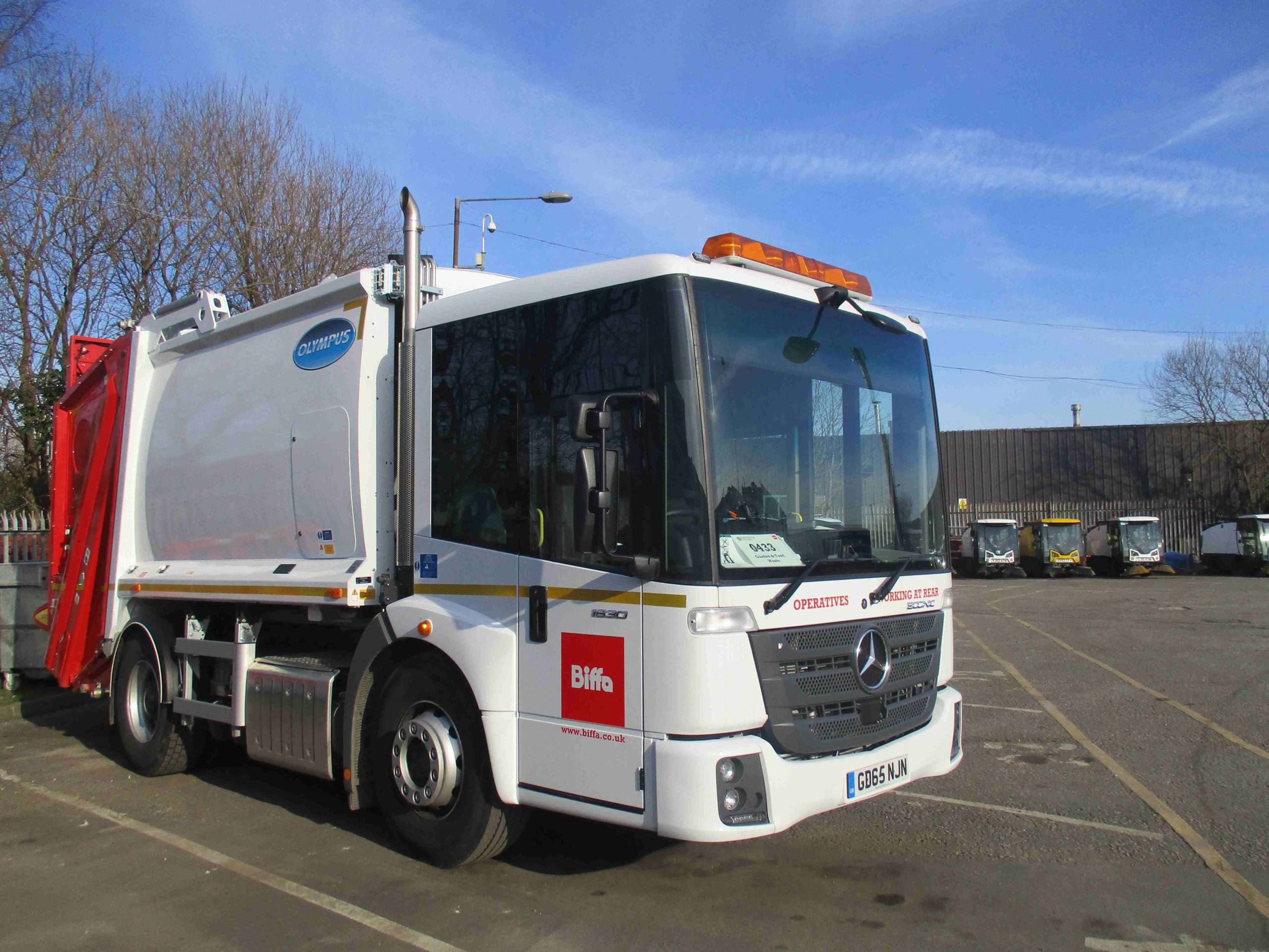 Biffa has taken delivery of several new vehicles to upgrade its Manchester waste collection fleet