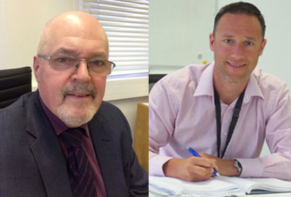 Richard Gray who will be succeeded as Coventry & Solihull managing director by Karl Starket