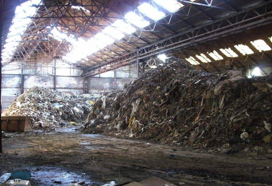 Tony Leigh Shepherd operated an illegal waste site at Hackworth Industrial Estate, pictured, between 2010 and 2011