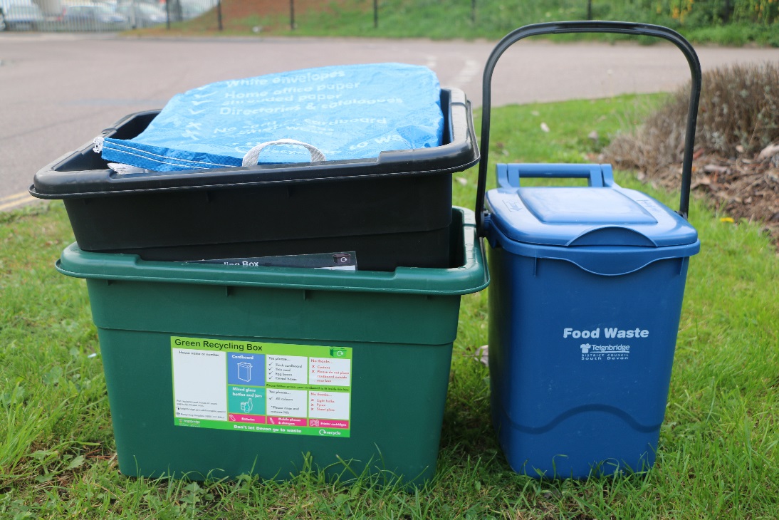 Teignbridge could charge for recycling bins