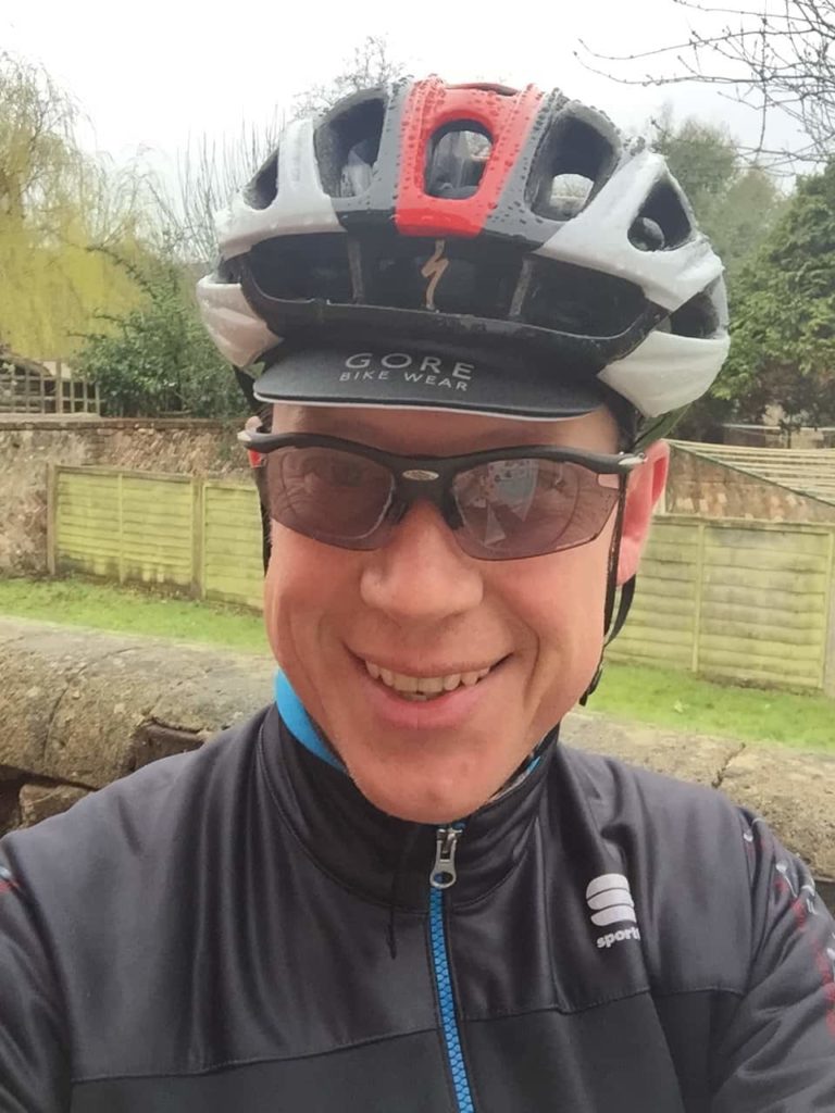 LWARB's Wayne Hubbard, who will be riding the 500k Charity Challenge alongside other members of the London Green Cycling Club