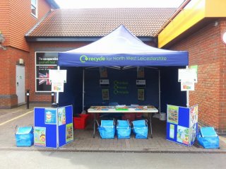 Recycling roadshows have taken place across North West Leicestershire