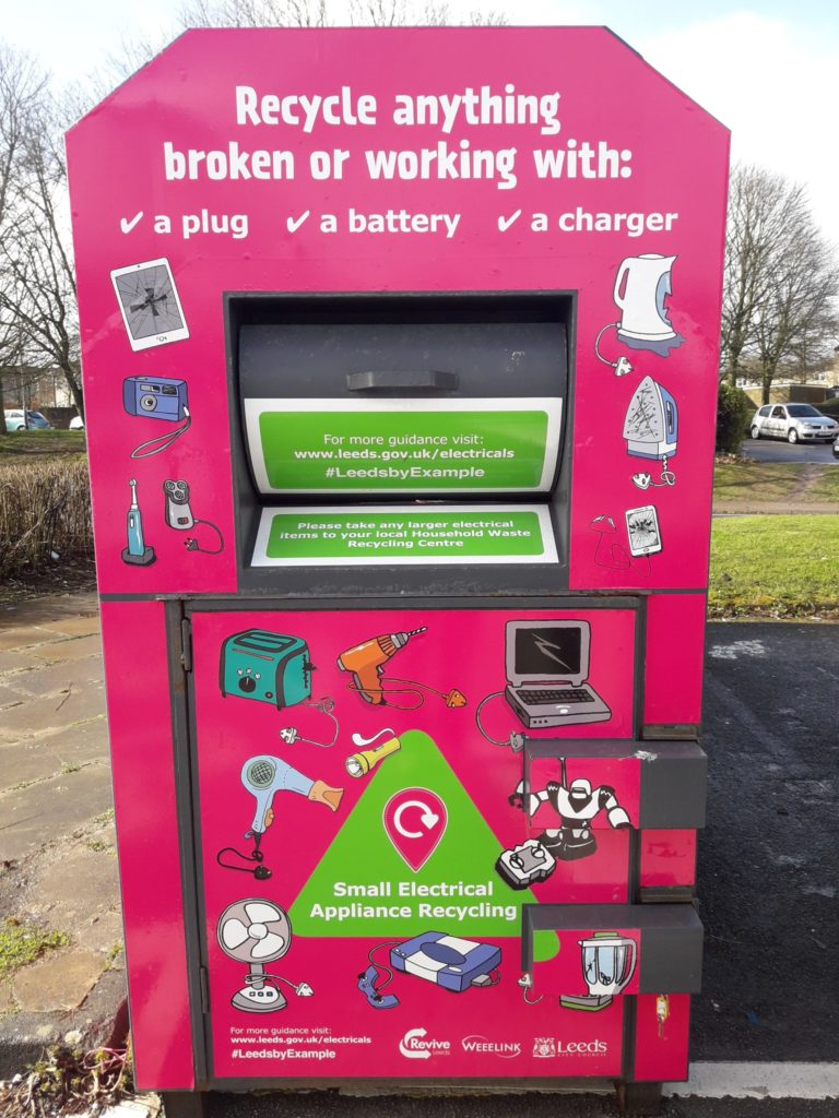 Leeds to ‘relaunch’ 35 WEEE bring banks