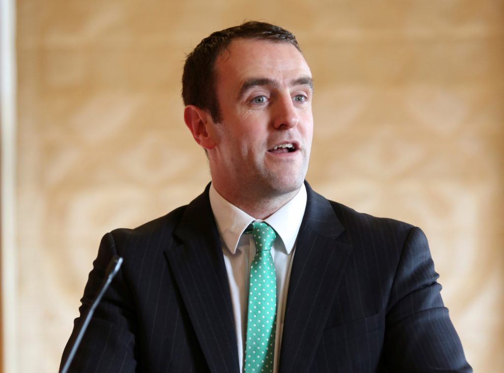 Northern Ireland's Environment Minister Mark H Durkan