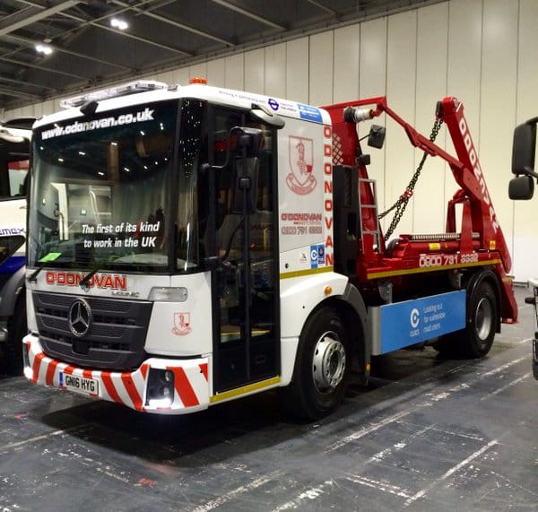 O'Donovan's Mercedes Econic at the