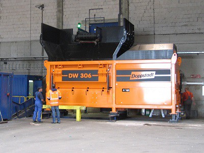 The Doppstadt 306 CERON shredder