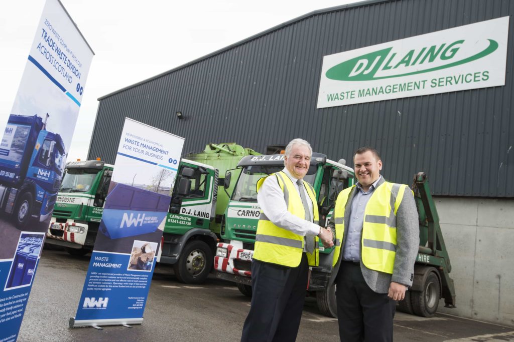 NWH Group acquires DJ Laing’s waste operations