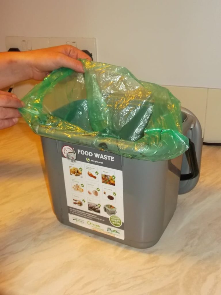 Peterborough has moved to provide food waste liners to residents since January