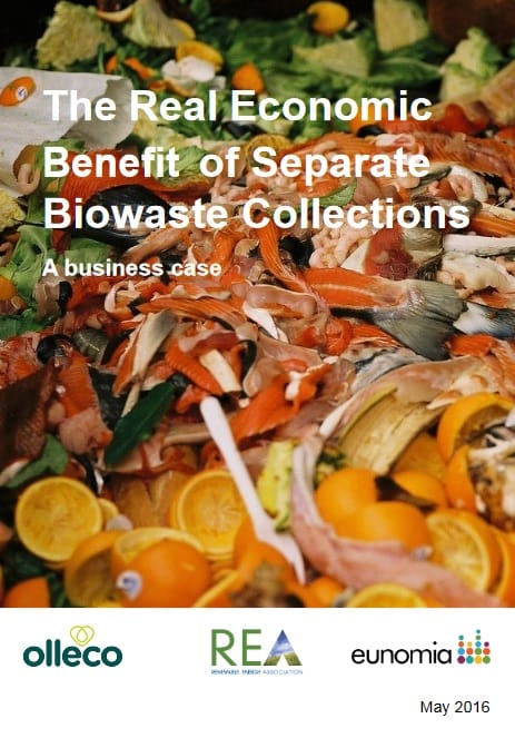Click on image to access REA's report ‘The Real Economic Benefit Of Separate Biowaste Collections’