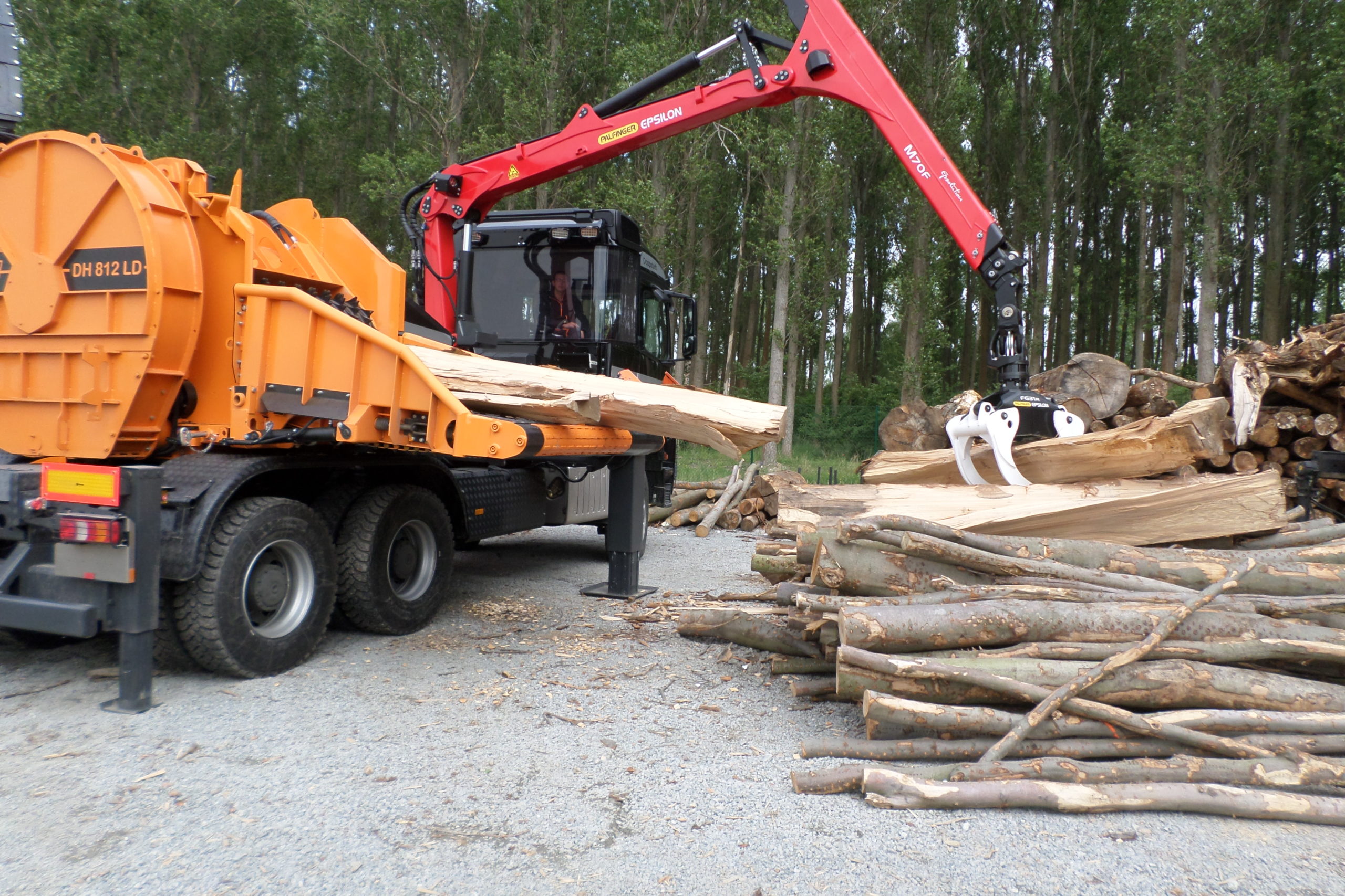 Doppstadt displayed new advances in its chipper range