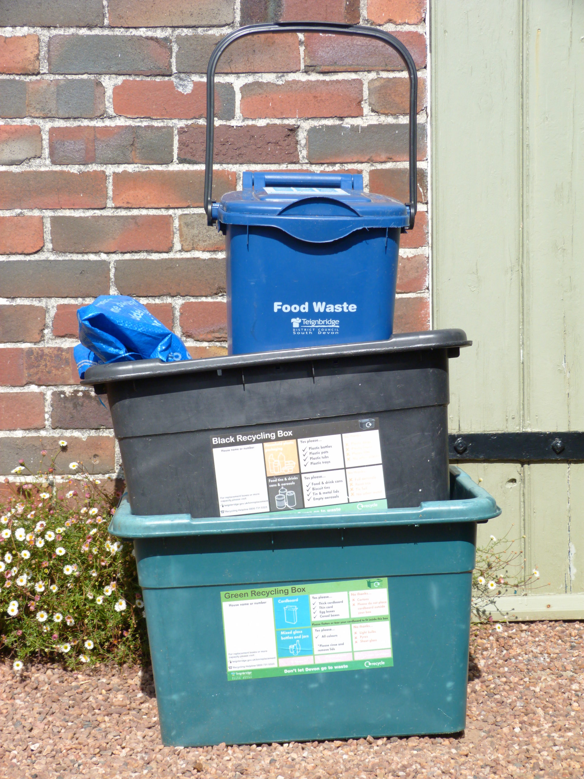 Teignbridge could charge for recycling bins