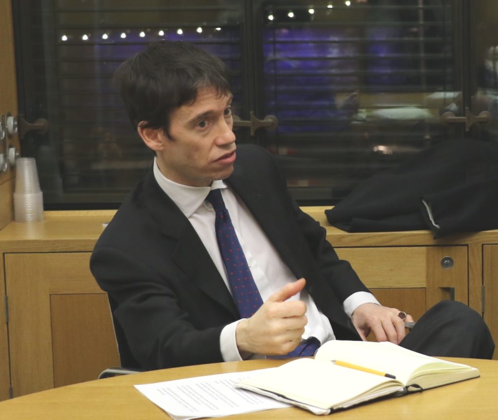 Defra resources minister Rory Stewart (photo: Amy Burns)