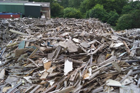 wood pile
