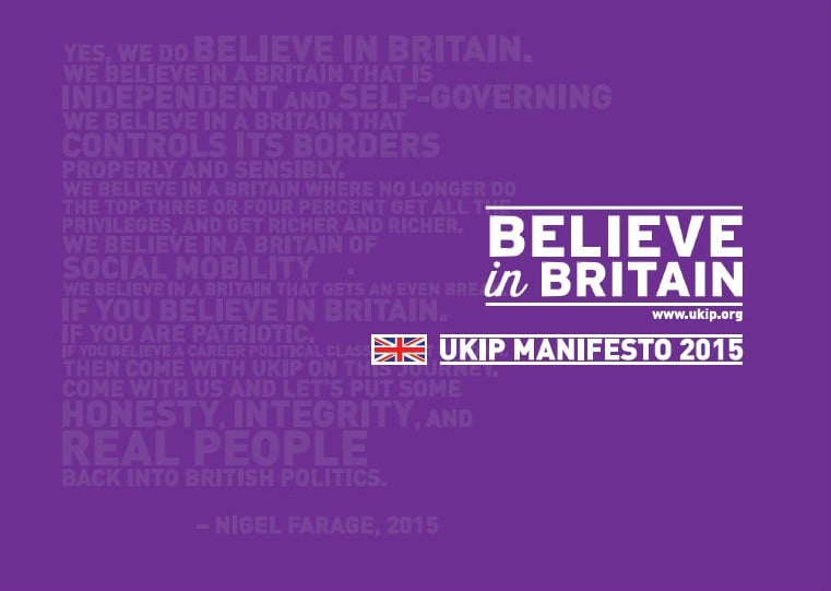 UKIP manifesto