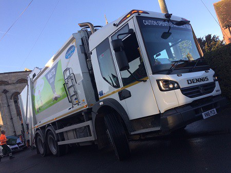 Ubico RCV fitted with ISS DVR and Reverse Radar