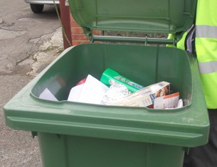 Vale of White horse commingled bin