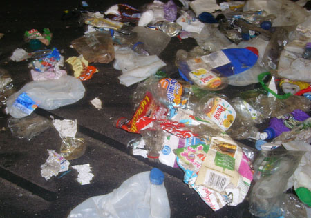 Operators of plastics sorting facilities are likely to welcome the higher plastics PRN value - pictured, plastics on a sorting belt at Veolia's Rainham facility