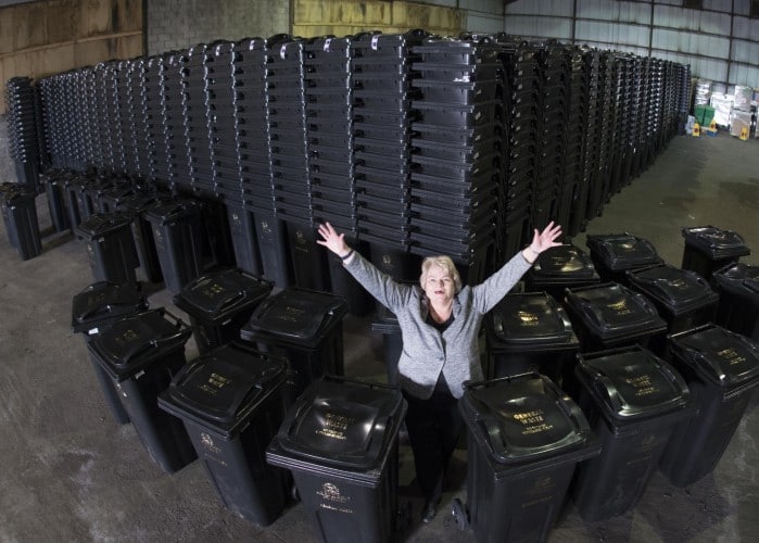 Aberdeen to reduce waste bin size