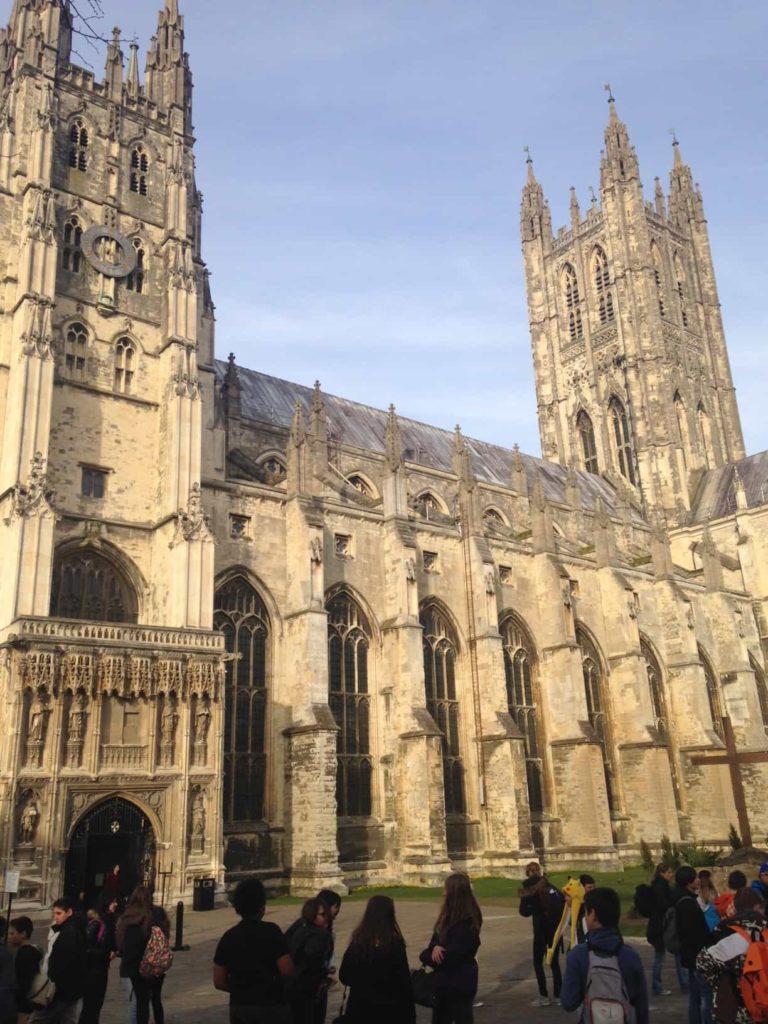 Canterbury Cathedral, the venue for yesterday's conference