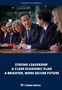 Click on image to access the Conservative Party manifesto