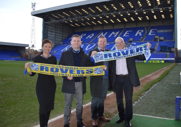 Tranmere Rovers Football Club will wear B&M's logo on its kit