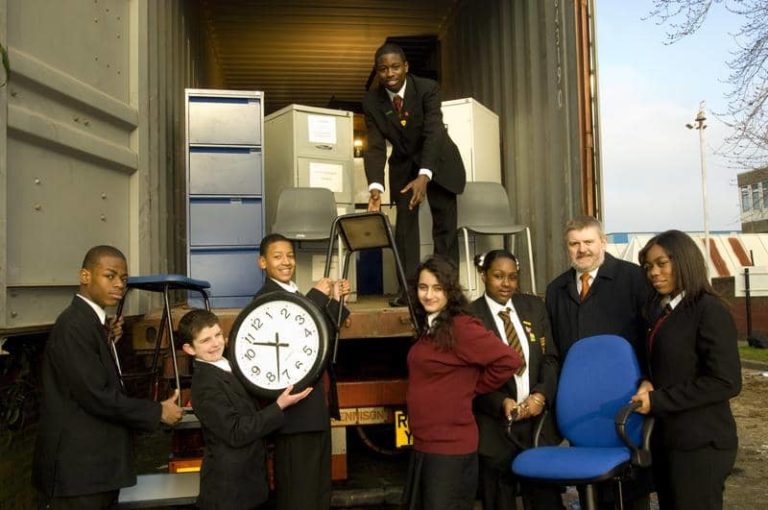 Lewisham in furniture reuse for African schools