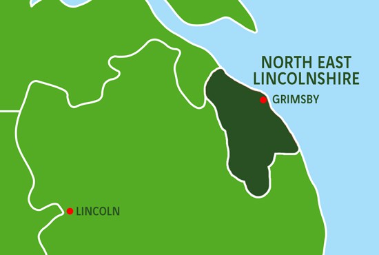North East Lincolnshire Map North East Lincs Struggles To Meet Budget Shortfall - Letsrecycle.com