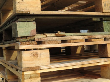 pallets damaged