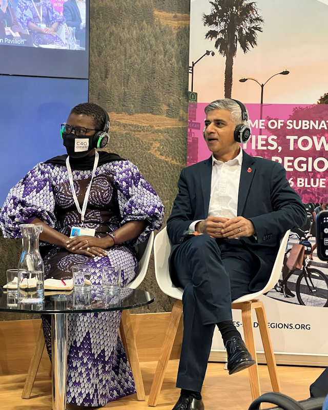 COP26 waste- Sadiq Khan