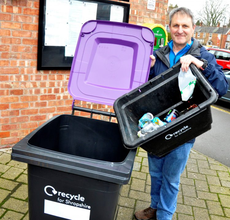 Shropshire approves £3m plans for extra recycling bin