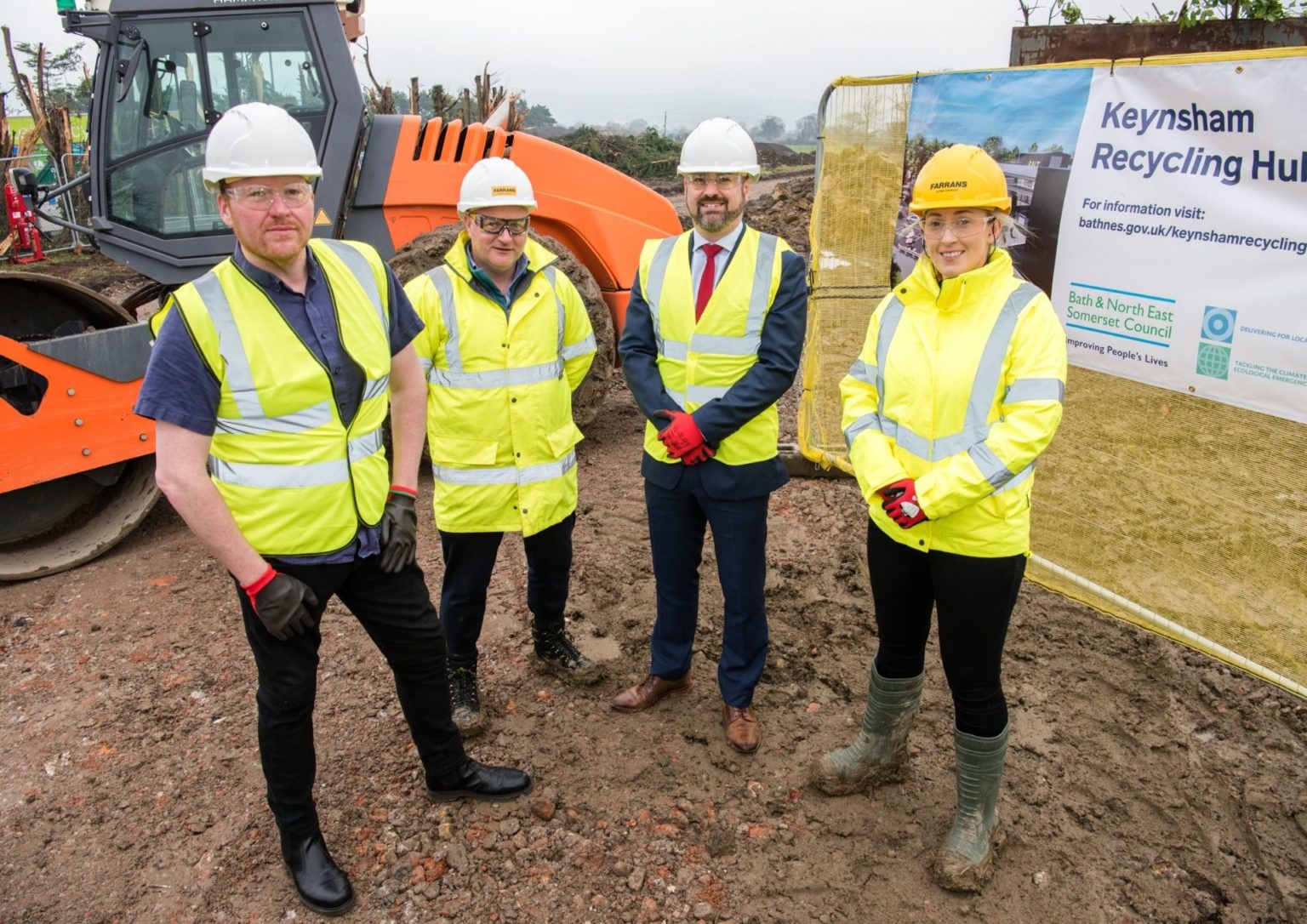 Construction begins on £39.1m Keynsham 'recycling hub'