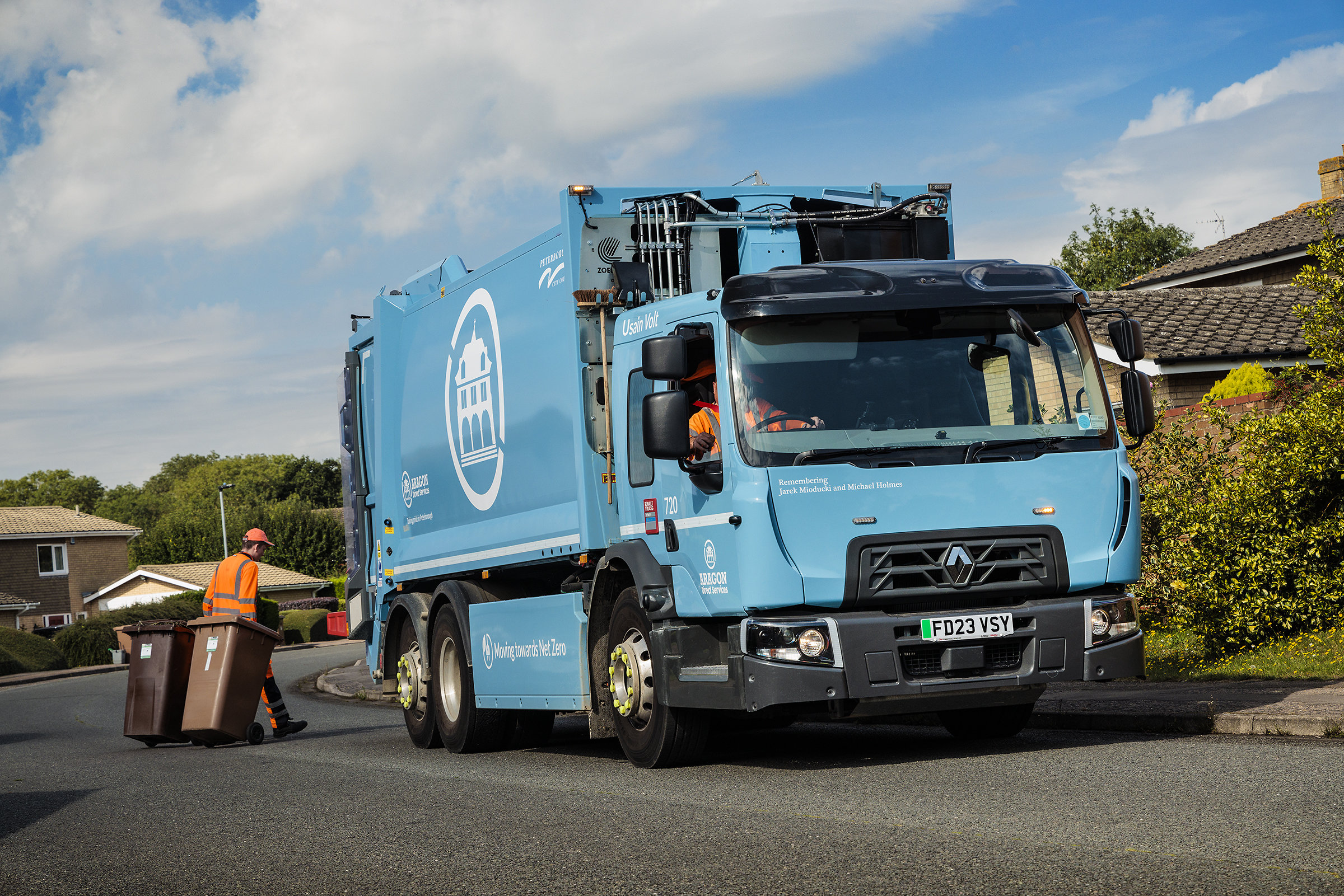 Peterborough partners with Renault Trucks to roll out first electric