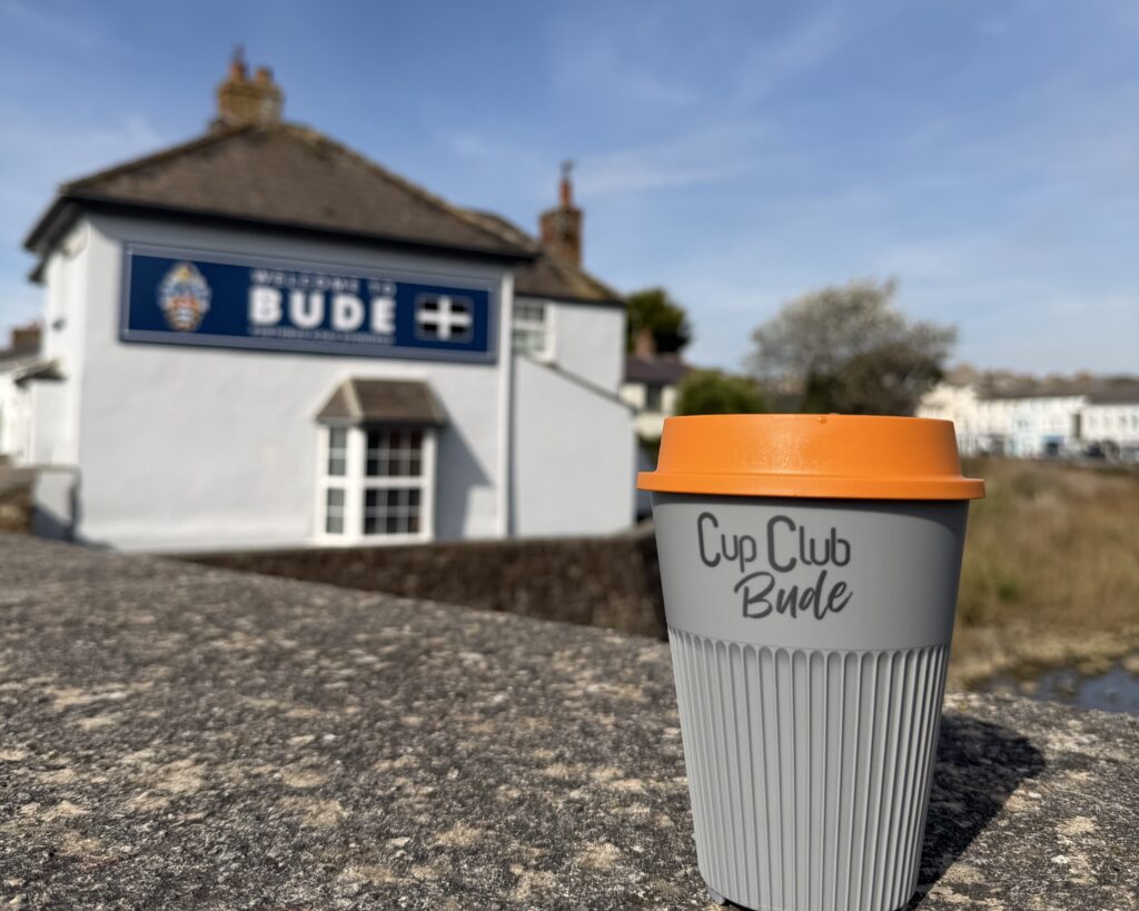 Reusable cup, Cub Club Bude, Circular and Co, returnable cup