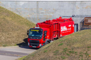 Biffa, waste vehicle, truck, collection, bin lorry