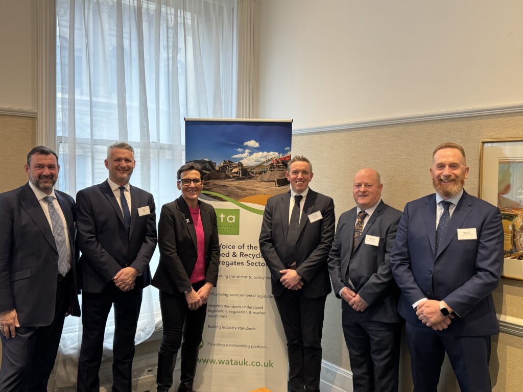 WATA, washed aggregates, parliament, tonia antoniazzi