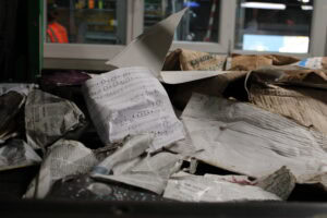 Biffa, Masons MRF, paper, cardboard