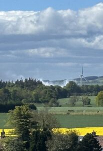 Fife waste transfer and processing facility, Ladybank, waste fire, recycling fire