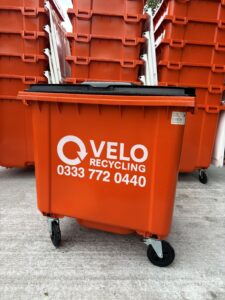 Velo Recycling waste bins