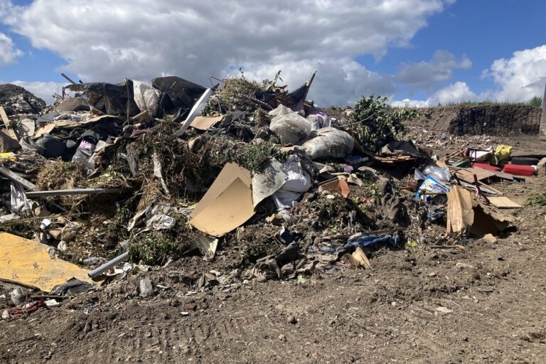 Two arrested over illegal waste dumping at Cheshire farm